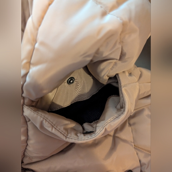 Steve Madden NWT Tan Long Puffer Coat - Picture 3 of 10